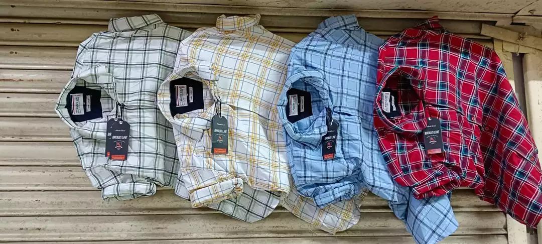 #Indigo check shirt half uploaded by Delhi jeans & Shirt (wholesale menswear garments) on 7/10/2022