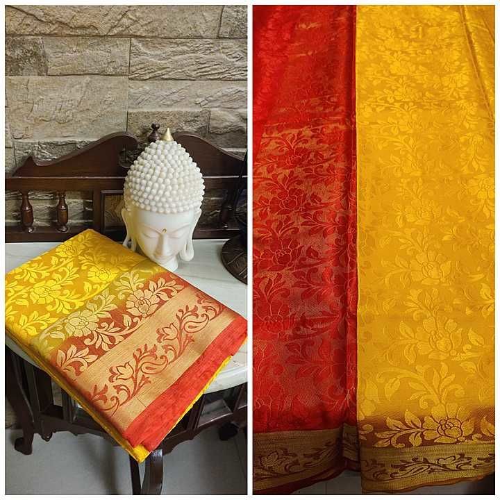 Embossed Silk Saree by Inayat Designs uploaded by business on 11/10/2020