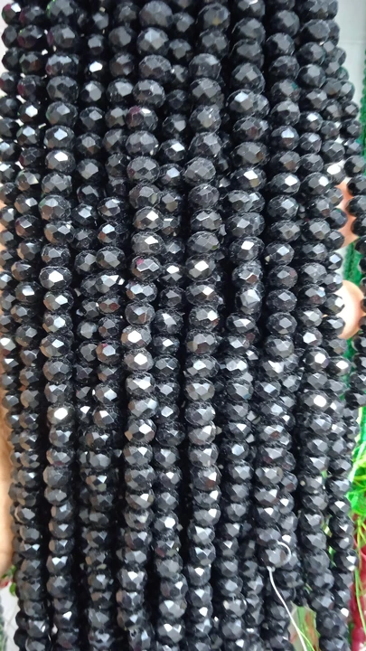 Black imported beeds all sizes available  uploaded by RATHAN GEMS on 7/10/2022