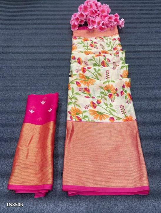 MOS CIFFON SAREE uploaded by business on 7/10/2022