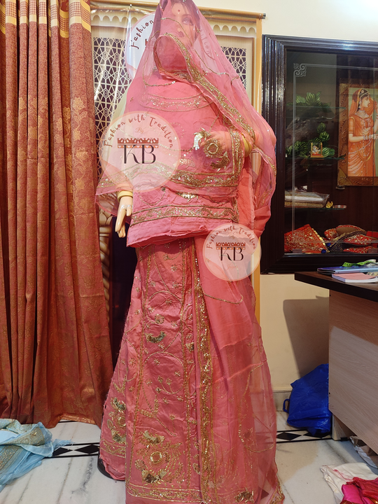 Bridal poshak & Rajputi suit, Rajputi poshak uploaded by business on 7/11/2022