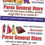 Business logo of Paras General Store
