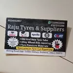 Business logo of Raju tyre shop 