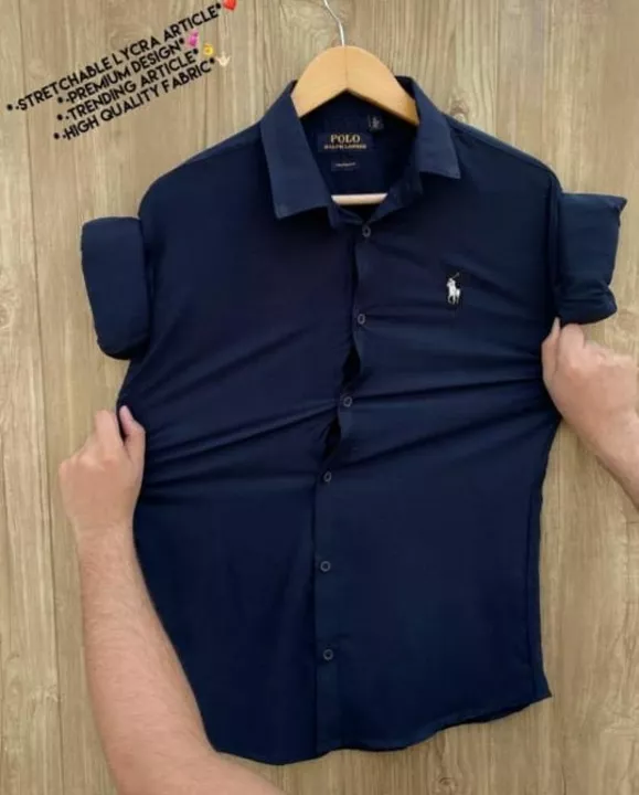 Lycra shirts for men  uploaded by Ak Mahajan collection on 7/11/2022