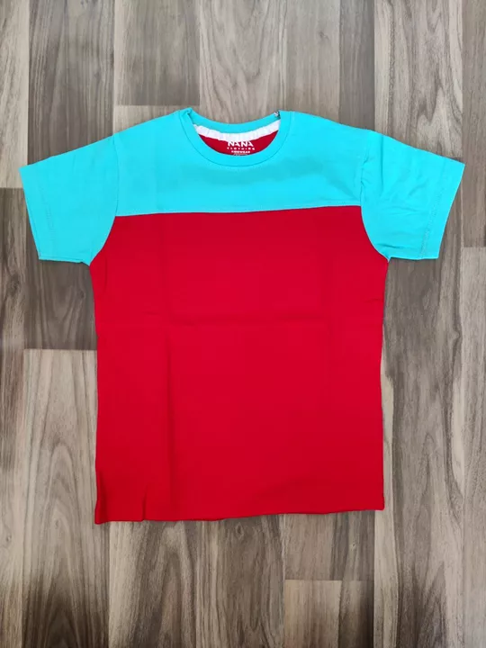 Kids basic round neck cotton T-shirt  uploaded by Lakshan Garments on 7/11/2022