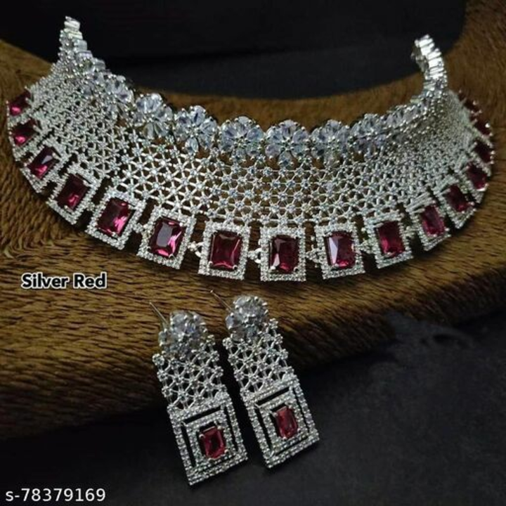 Crystal Jewellery Sets uploaded by business on 7/11/2022