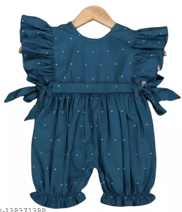Baby Girl’s Tutu Style A-Line New Navy Blue Polka Dot Frock Dress for Kids Girls (9-M TO 6 -Y) uploaded by Dev Enterprises on 7/11/2022