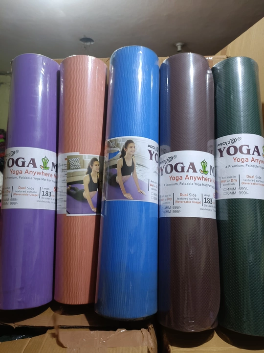 YOGA MAT 4 MM uploaded by CHARANJEET TRADES on 7/11/2022