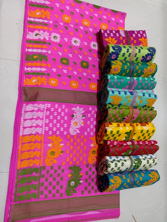 Dhakai jamdani uploaded by Maa Durga Saree Kuthir Fashion on 7/11/2022