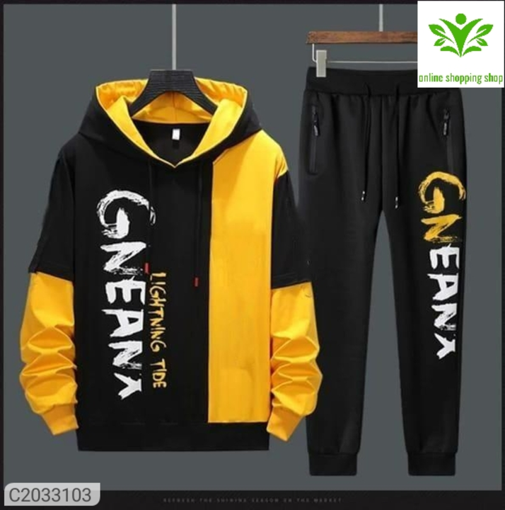 New Lycra Printed  Full Sleeves Regular Fit Mens Track Suit uploaded by New Fashion show on 7/12/2022