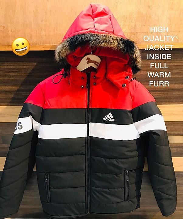 Post image *Adidas   *

PRIMIUM WINTER Jackets  for him 
ONLY FOR PRIMIUM CUSTOMERS 

Hood Atach &amp; remove option 
With button and zip 

High QUALITY PRODUCT 

* size M38  L40 XL 42 xxl 44*

 WINTER WARM stuff 
*Inside full warm FURR *

FULL   sleeves 

😍Awesome quality 😍

*Only  1899 free ship*

Note :: Don’t  COMPARE WITH CHEAP QUALITY product *

*Best for personal use *

Hurry 👣👣🏃‍♂🏃‍♂🏃‍♂🏃‍♂🏃‍♂