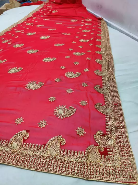 Brindle saree uploaded by R.F.BOUTIQUE on 7/12/2022