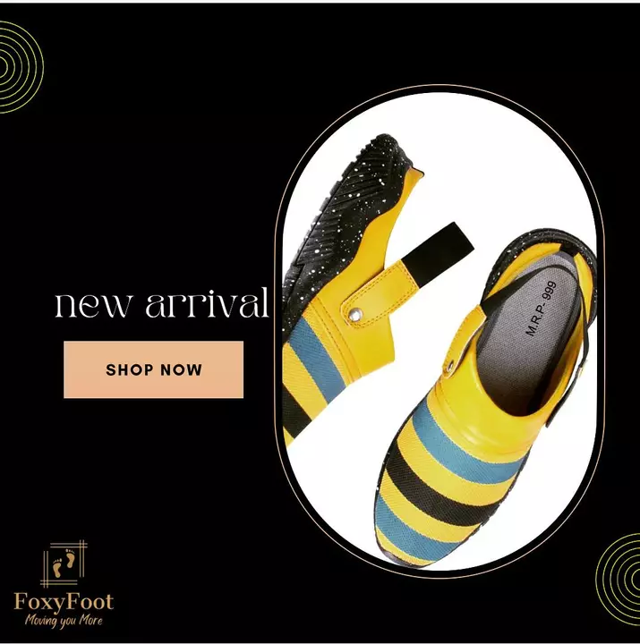 📣🥳 Foxyfoot Mesh Yellow 💛 Comfort And Trendy Daily wear Slip On Slippers And Clogs For Men 😍 uploaded by business on 7/12/2022