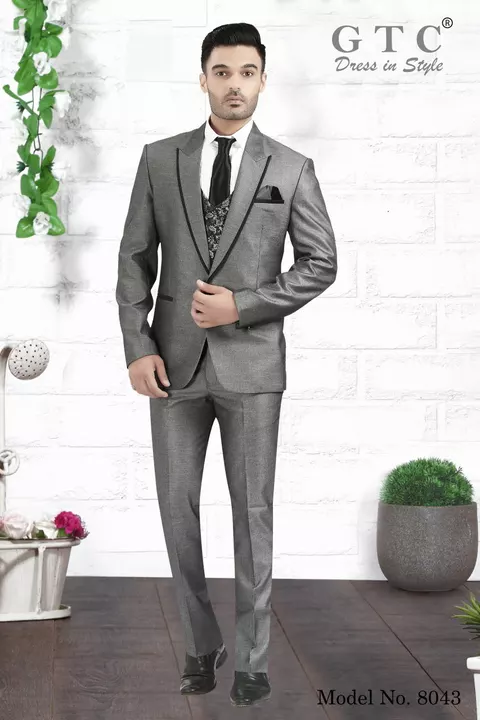 Elegant GTC- 5-piece Designer Men Suit uploaded by AMBE COLLECTIONS  on 7/12/2022