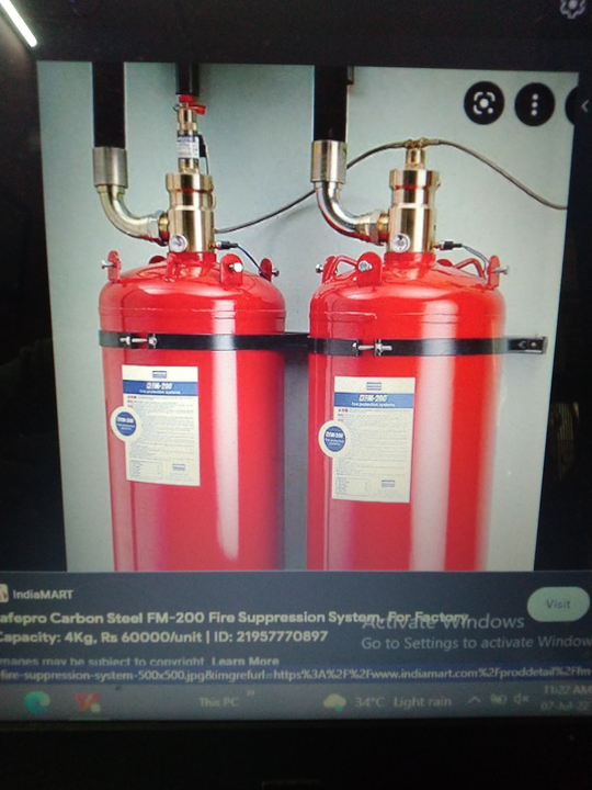 Fire suppression system  uploaded by Sky Tech on 7/12/2022