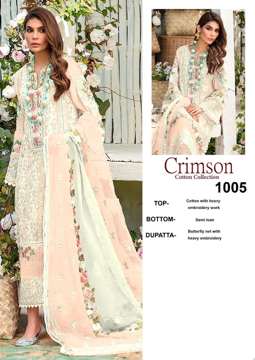 Aria.com Present New Designer Embroidery Work Pakistani Suit  uploaded by Aria.com on 7/12/2022