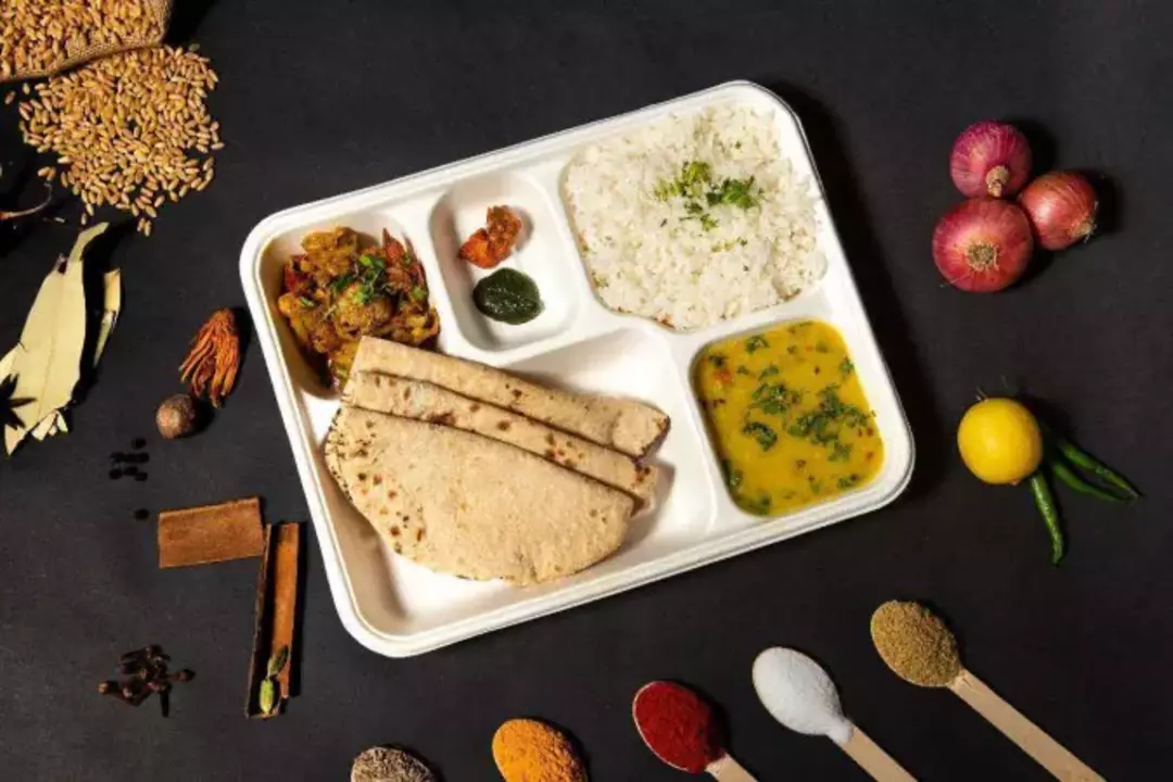 Post image Veg thali Rs:130/- only Delivery available in budh vihar rohini