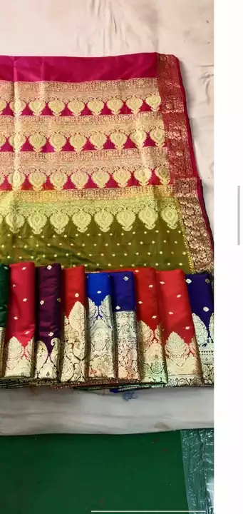 Laccha saree uploaded by R.R TEXTILES on 7/12/2022