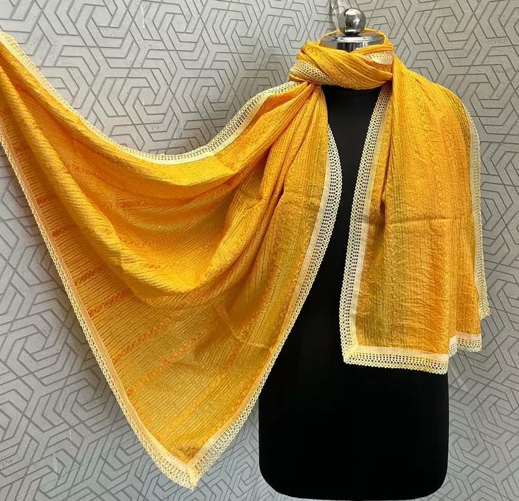 Chanderi cotton dupatta  uploaded by business on 7/13/2022