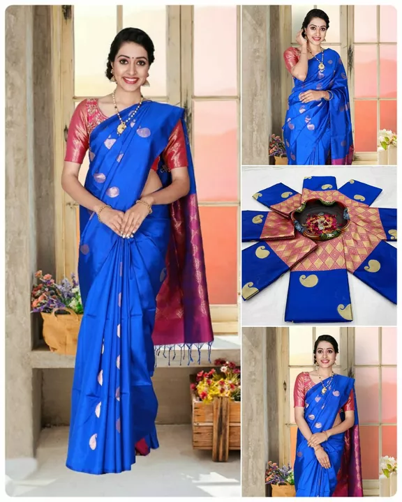 Post image Hey! Checkout my new collection called Soft lichi silk saree .