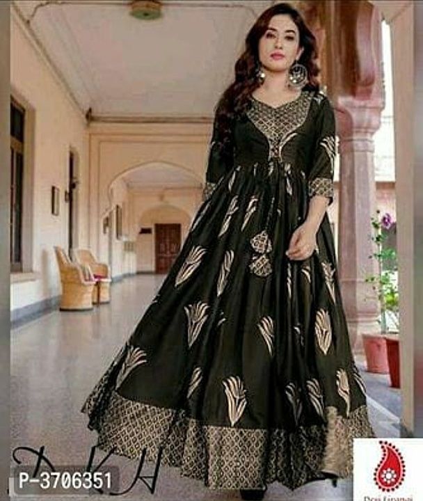 Product image with price: Rs. 620, ID: long-gown-855fae59