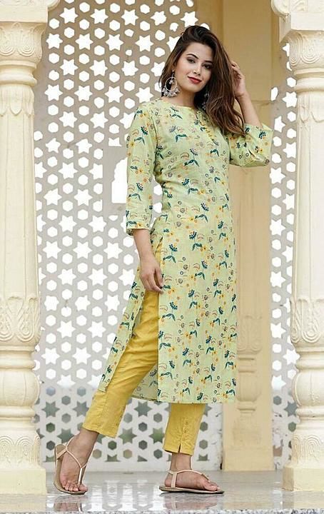 South cotton kurti and pant  uploaded by business on 11/11/2020