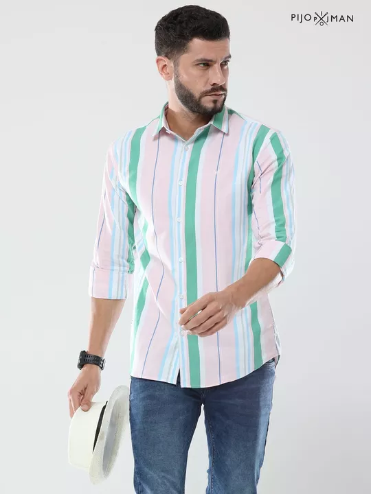 Pijoman premium lycra oxford stripes uploaded by Sunshine clothing on 7/13/2022