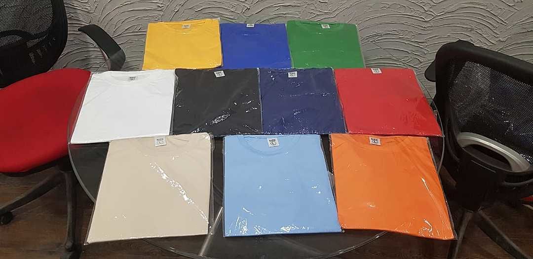 Round Neck Polyester Tshirts uploaded by business on 11/11/2020