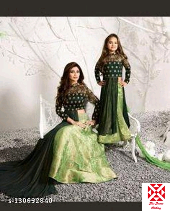 Catalog Name:*Stylish Partywear Women Gowns* Fabric: Art Silk Sleeve Length: Product Dependent Patte uploaded by business on 7/13/2022