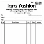 Business logo of iqra fashion
