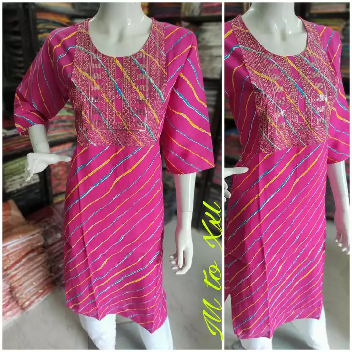 Reyon kurti uploaded by Indiana Creations  on 7/13/2022