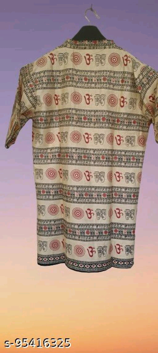 om kurta
Name: om kurta
Fabric: Cotton
Sleeve Length: Short Sleeves
Pattern: Printed
Combo of: Singl uploaded by Jai shree ram aal product seller 🙏🙏🙏🙏 on 7/13/2022