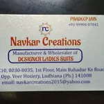 Business logo of Navkar Creations
