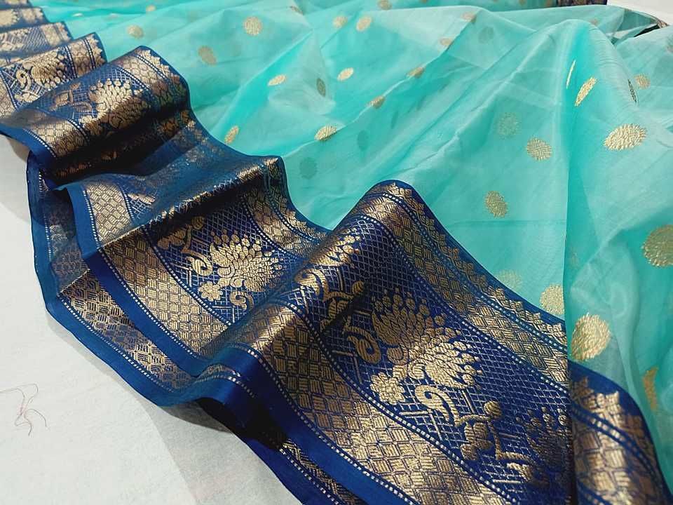 Chanderi Saree uploaded by business on 11/11/2020