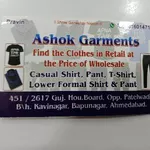 Business logo of Ashok garment
