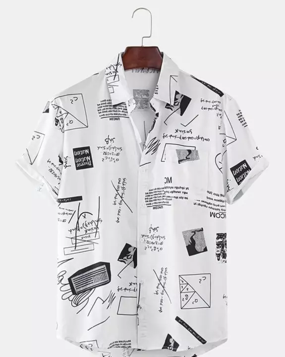 Men's fashion prented shirt  uploaded by Shirt arc on 7/13/2022