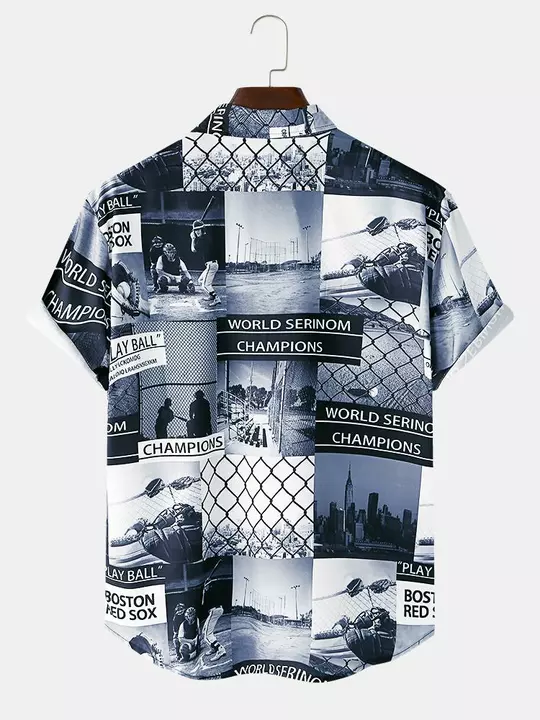 Printed Lycra shirt for men  uploaded by Shirt arc on 7/13/2022