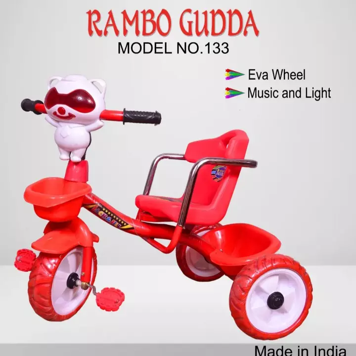 Rambo gudda  modal no 133 uploaded by Star India baby toys on 7/13/2022
