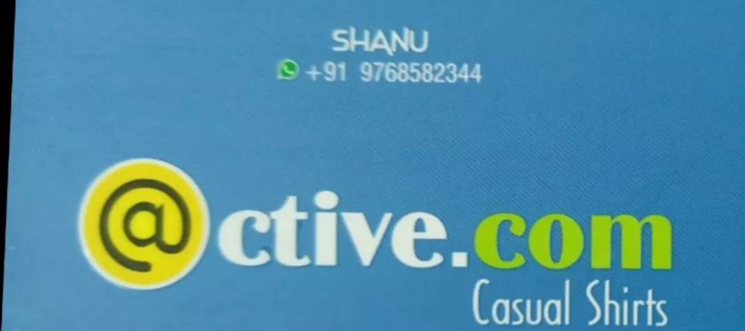 Visiting card store images of Active.com