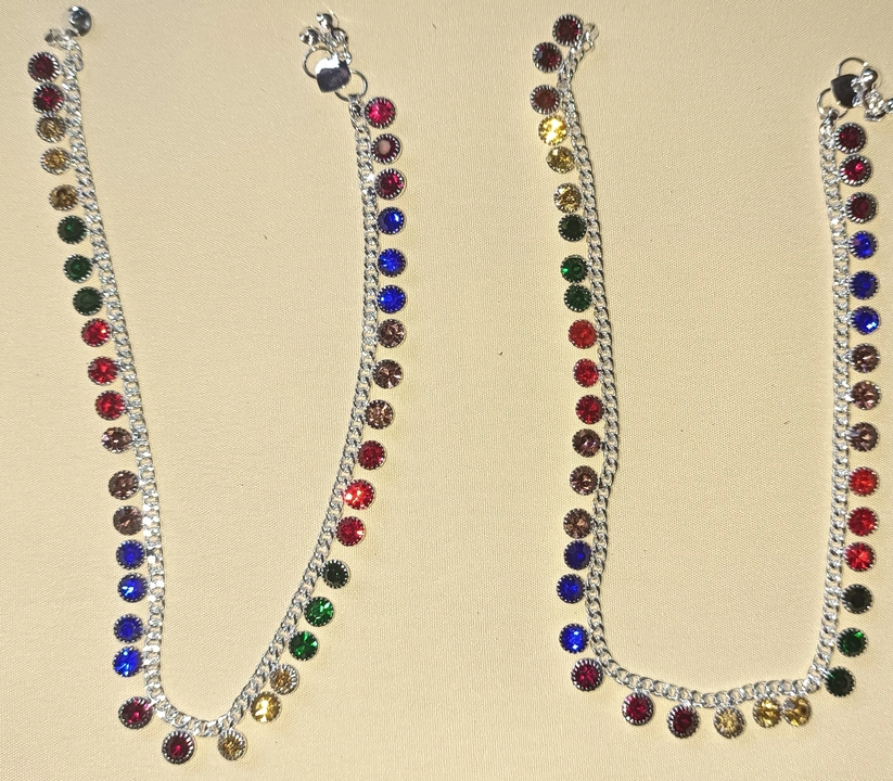 Diamond anklet multicolour  uploaded by business on 7/13/2022