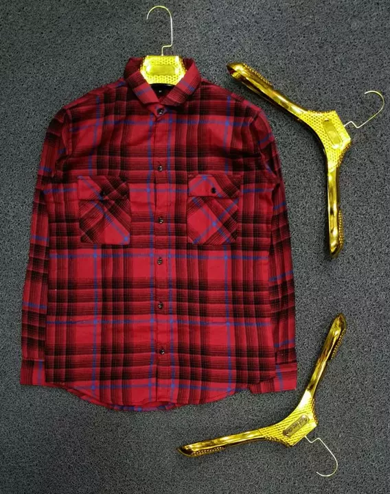 Twill brass check dobble pocket tranding shirt, uploaded by Active.com on 7/13/2022