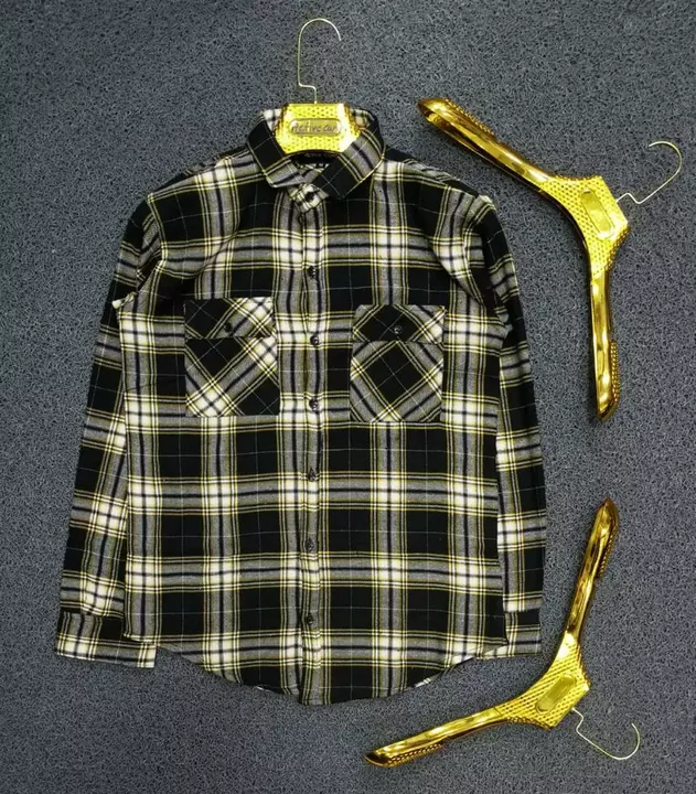 Twill brass check dobble pocket tranding shirt, uploaded by Active.com on 7/13/2022