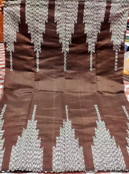 Post image Hi Check on my new product 
handloom Pataka .....with US.Premium qualityHand weaving designPrice 520 + shipping