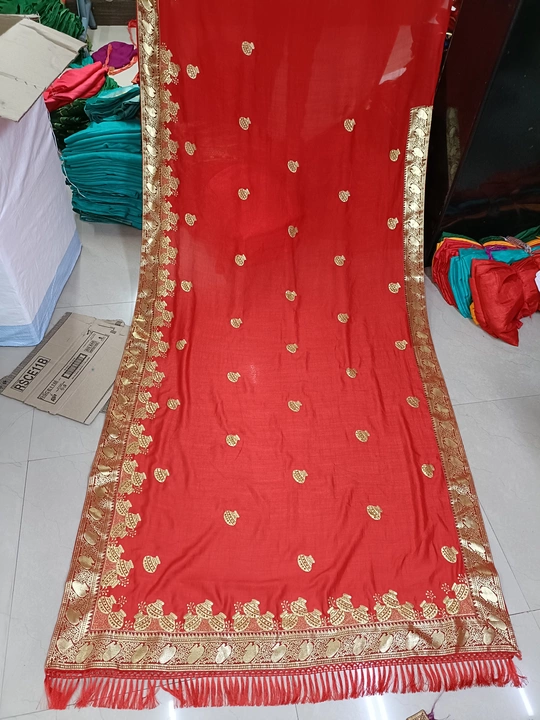 Vichitra silk saree uploaded by business on 7/13/2022