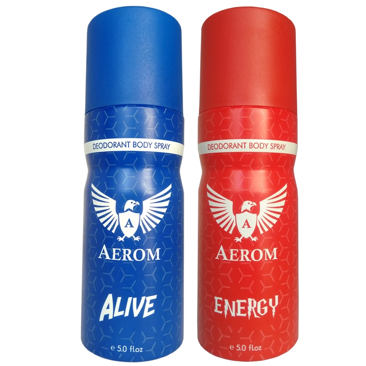 Aerom Premium Alive and Energy Deodorants for men, body spray for men,  uploaded by JMDeS Pvt Ltd on 7/13/2022
