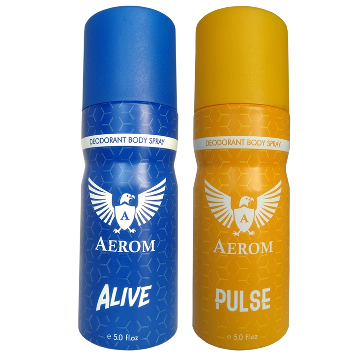 Aerom Premium Alive and Pulse Deodorants for men, body spray for men,  uploaded by JMDeS Pvt Ltd on 7/13/2022