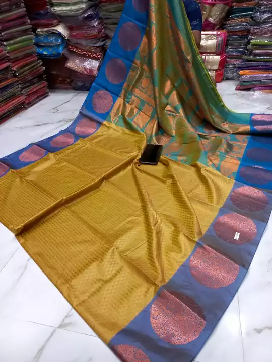 Post image Hi check in my new products,
*EXCLUSIVE PUJA COLLECTION*
SOUTH SILK brocade work..WITH WORKED BP
*ASSURED QUALITY*
RS 1350/- + shipping(70)