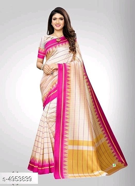 Samaira Khadi Sarees

Fabric: Saree - Khadi, Blouse - Khadi
 Size: Saree Length With Running Blouse  uploaded by Olivia Collections  on 11/11/2020