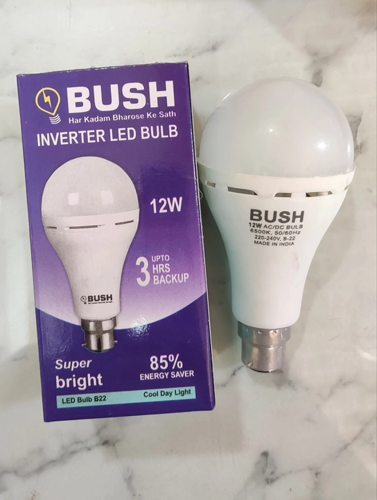 12watt AC DC Inverter bulb uploaded by business on 7/14/2022