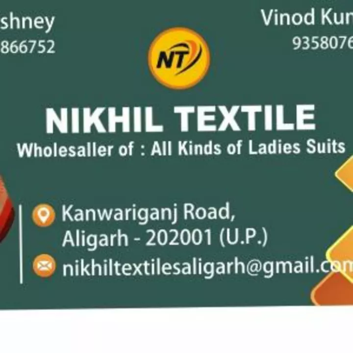 Post image Nikhil textiles has updated their profile picture.